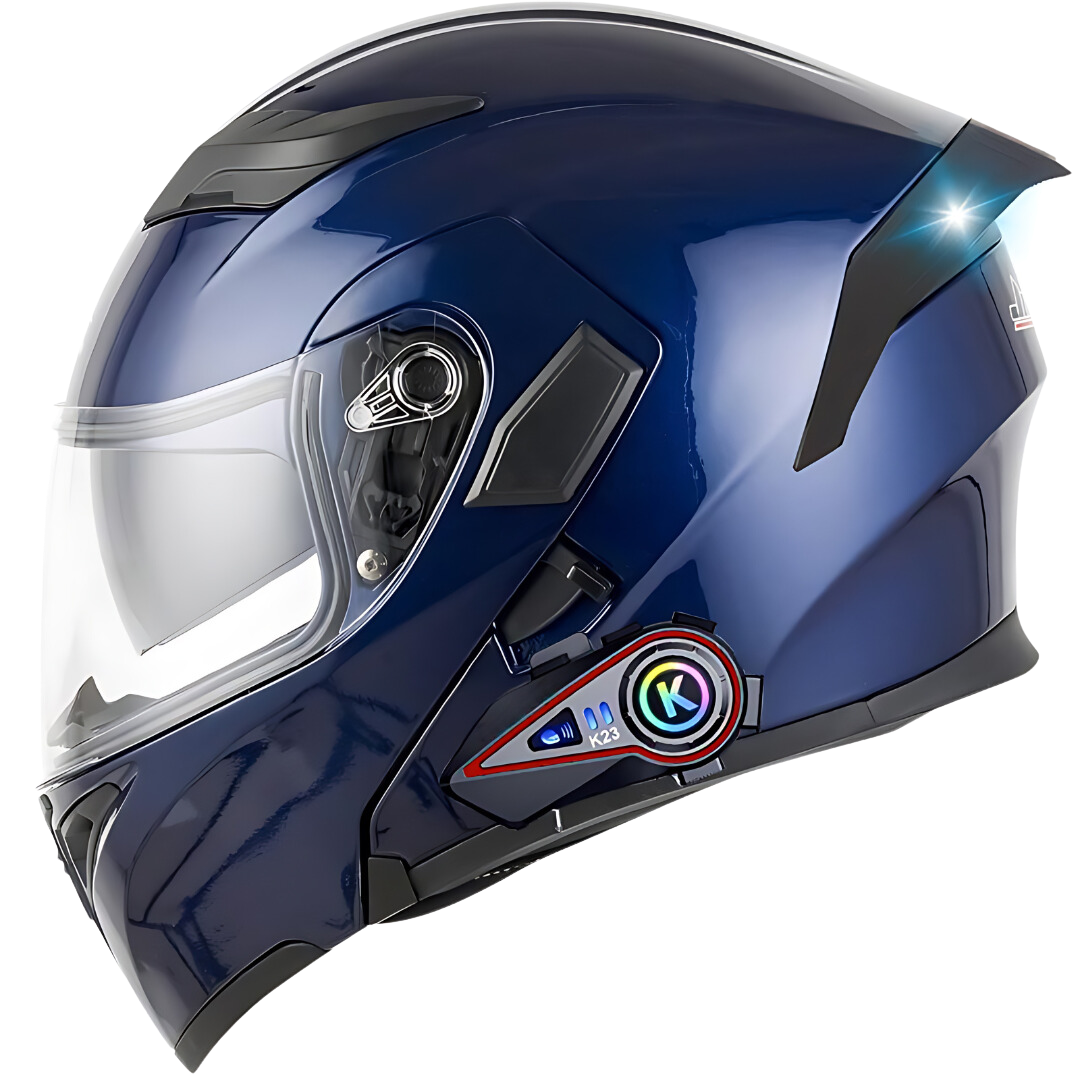 R6s Modular Helmet with Intercom Bluetooth Headset