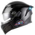 R6s Modular Helmet with Intercom Bluetooth Headset