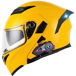 R6s Modular Helmet with Intercom Bluetooth Headset