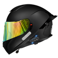 B1 Full Face Motorcycle Helmet with Integrated Bluetooth