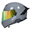 B1 Full Face Motorcycle Helmet with Integrated Bluetooth