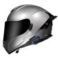 B1 Full Face Motorcycle Helmet with Integrated Bluetooth