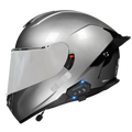 B1 Full Face Motorcycle Helmet with Integrated Bluetooth
