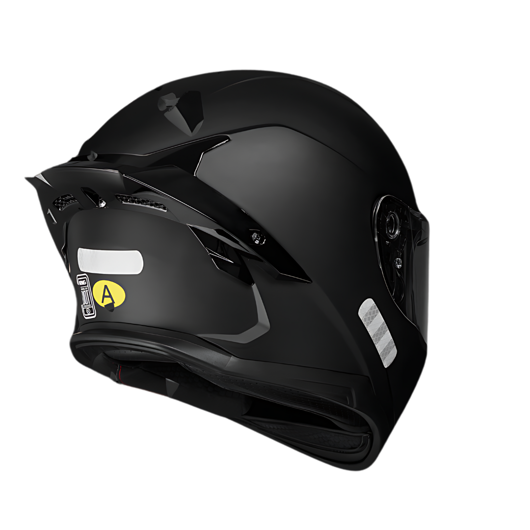 B1 Full Face Motorcycle Helmet with Integrated Bluetooth