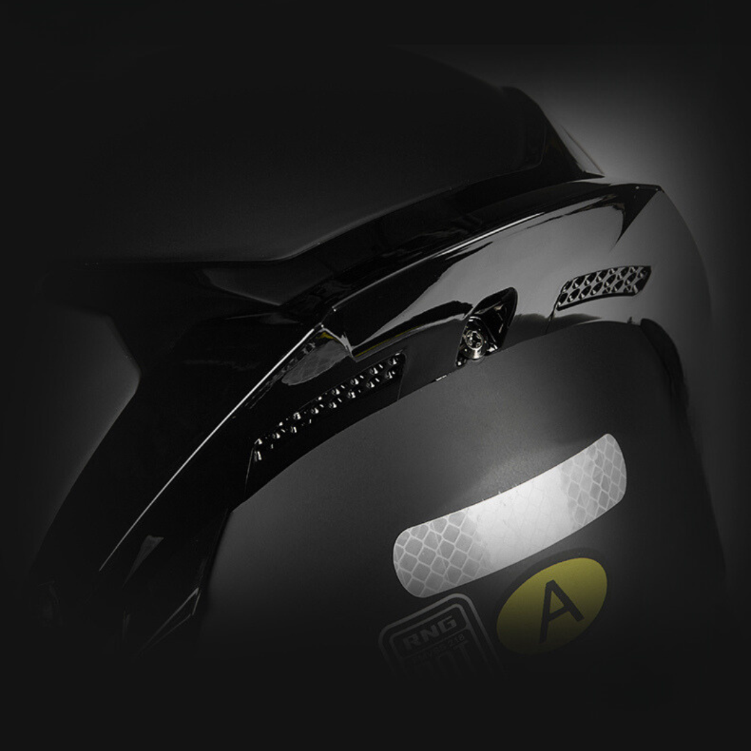 B1 Full Face Motorcycle Helmet with Integrated Bluetooth