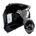 SM2-S Full Face Motorcycle Helmet –Dual Lens, ECE Certified
