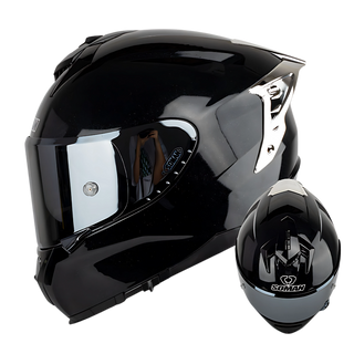 SM2-S Full Face Motorcycle Helmet –Dual Lens, ECE Certified