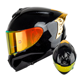 SM2-S Full Face Motorcycle Helmet –Dual Lens, ECE Certified