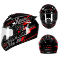 VortexX Full-Face Motorcycle Helmet