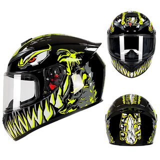VortexX Full-Face Motorcycle Helmet