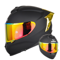 SM2-S Full Face Motorcycle Helmet –Dual Lens, ECE Certified