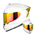 SM2-S Full Face Motorcycle Helmet –Dual Lens, ECE Certified