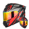SM2-S Full Face Motorcycle Helmet –Dual Lens, ECE Certified