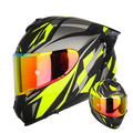SM2-S Full Face Motorcycle Helmet –Dual Lens, ECE Certified
