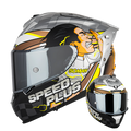 SM2-S Full Face Motorcycle Helmet –Dual Lens, ECE Certified