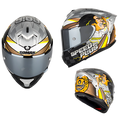 SM2-S Full Face Motorcycle Helmet –Dual Lens, ECE Certified