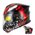 SM1 Modular Motorcycle Helmet – Dual Lens, ECE Certified