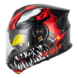 SM1 Modular Motorcycle Helmet – Dual Lens, ECE Certified