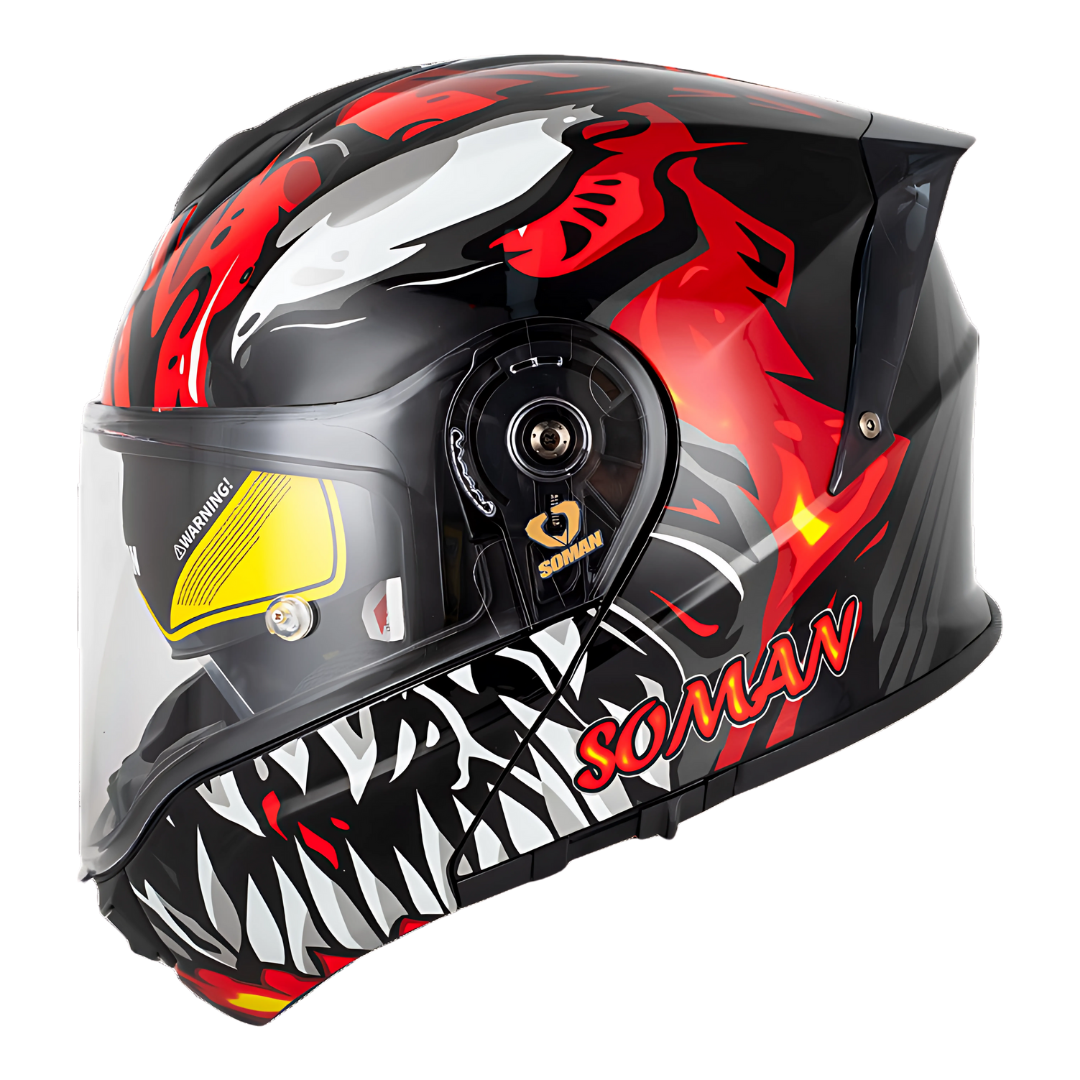 SM1 Modular Motorcycle Helmet – Dual Lens, ECE Certified
