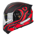 SM1 Modular Motorcycle Helmet – Dual Lens, ECE Certified