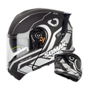 SM1 Modular Motorcycle Helmet – Dual Lens, ECE Certified