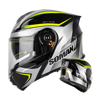 SM1 Modular Motorcycle Helmet – Dual Lens, ECE Certified