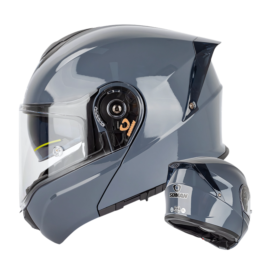 SM1 Modular Motorcycle Helmet – Dual Lens, ECE Certified