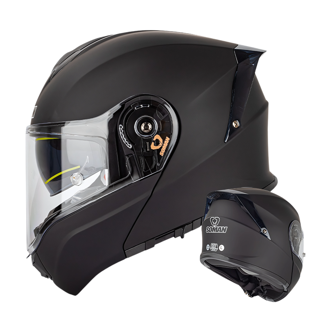 SM1 Modular Motorcycle Helmet – Dual Lens, ECE Certified