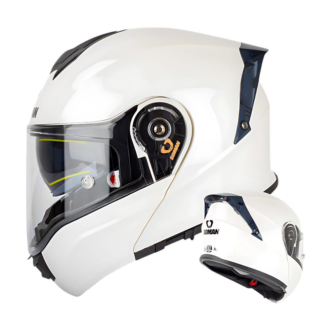 SM1 Modular Motorcycle Helmet – Dual Lens, ECE Certified
