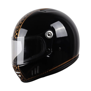 FiberTech Full Face Helmet - Fiber Glass with HD Visors