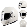 FiberTech Full Face Helmet - Fiber Glass with HD Visors