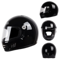 FiberTech Full Face Helmet - Fiber Glass with HD Visors