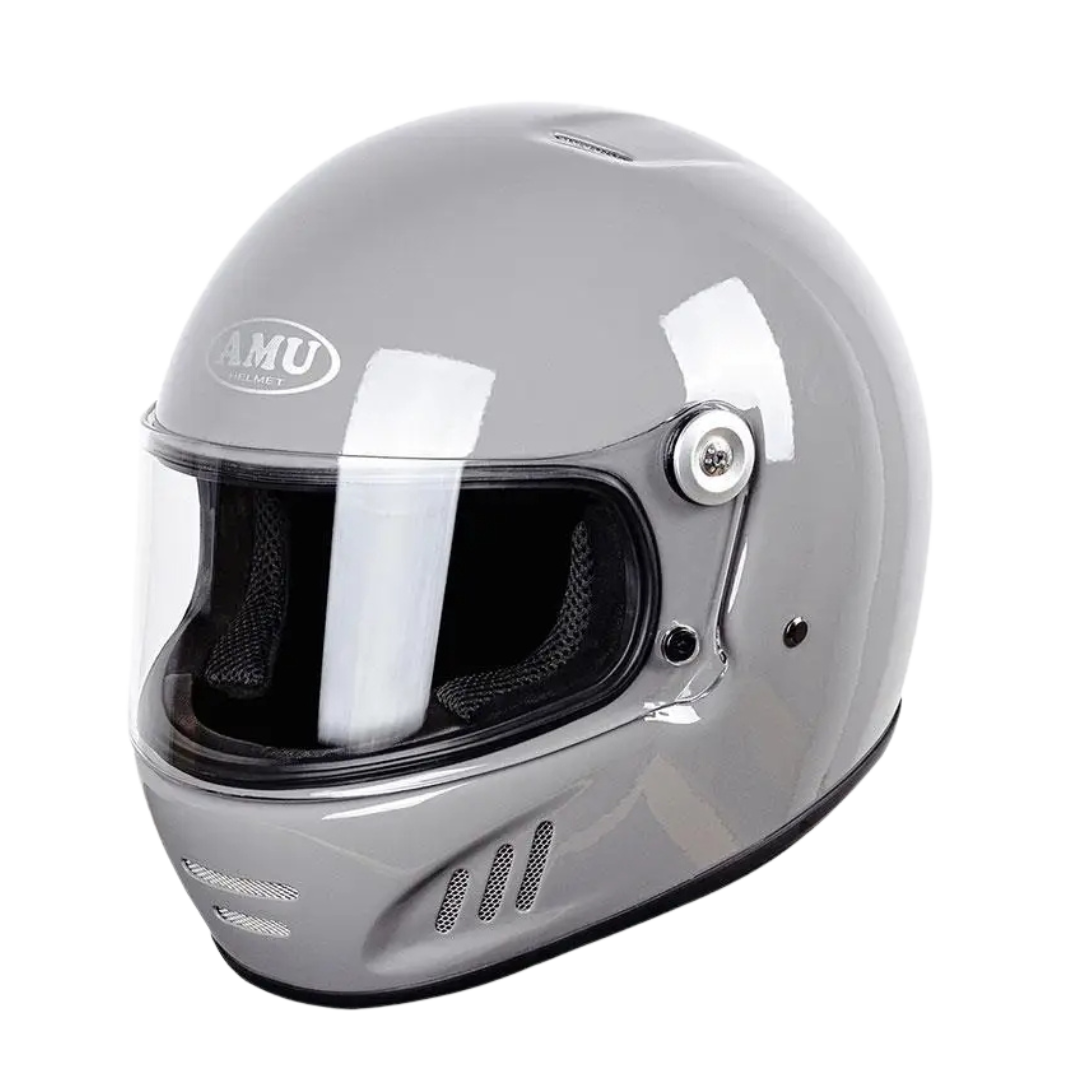 FiberTech Full Face Helmet - Fiber Glass with HD Visors