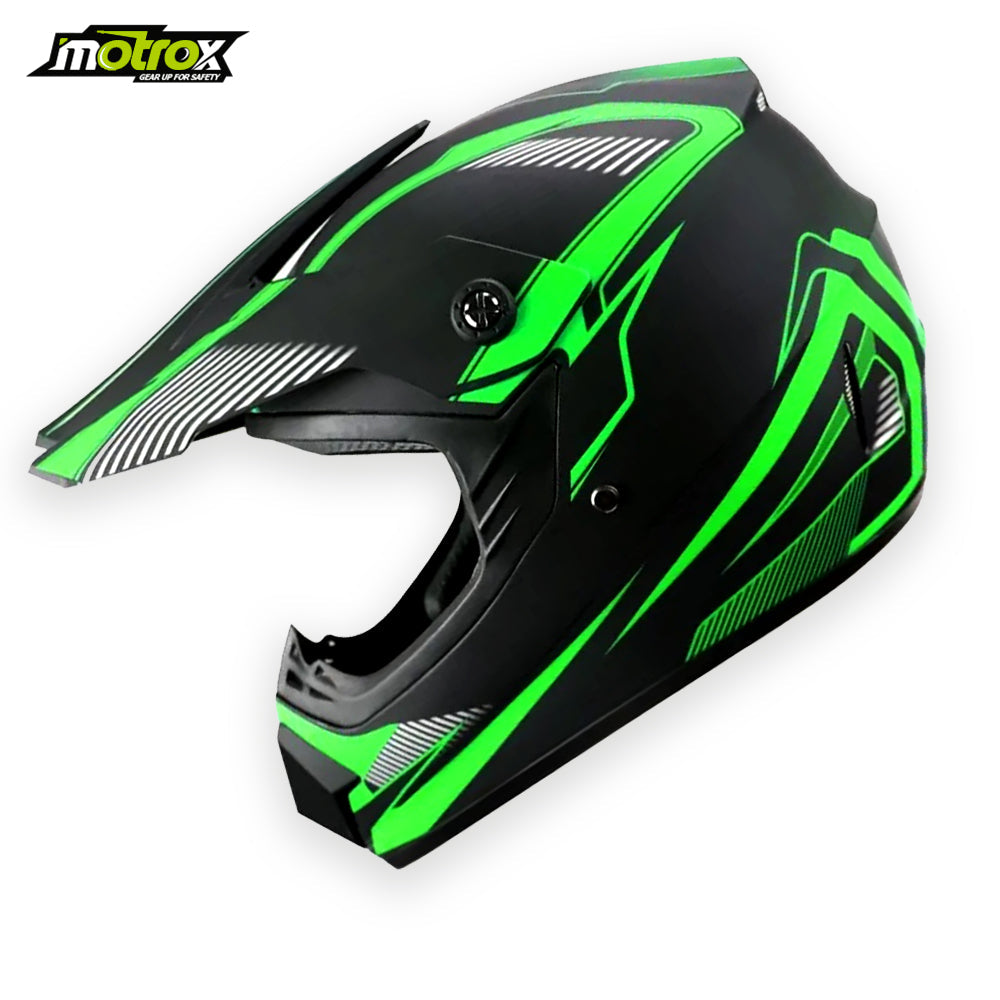 Kids ILM Youth Dirt Bike Helmet ATV Motocross DOT Off-Road Street Helmet