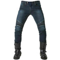 Men Kevlar Motorcycle Jeans Armour MK-4 - Faded Blue