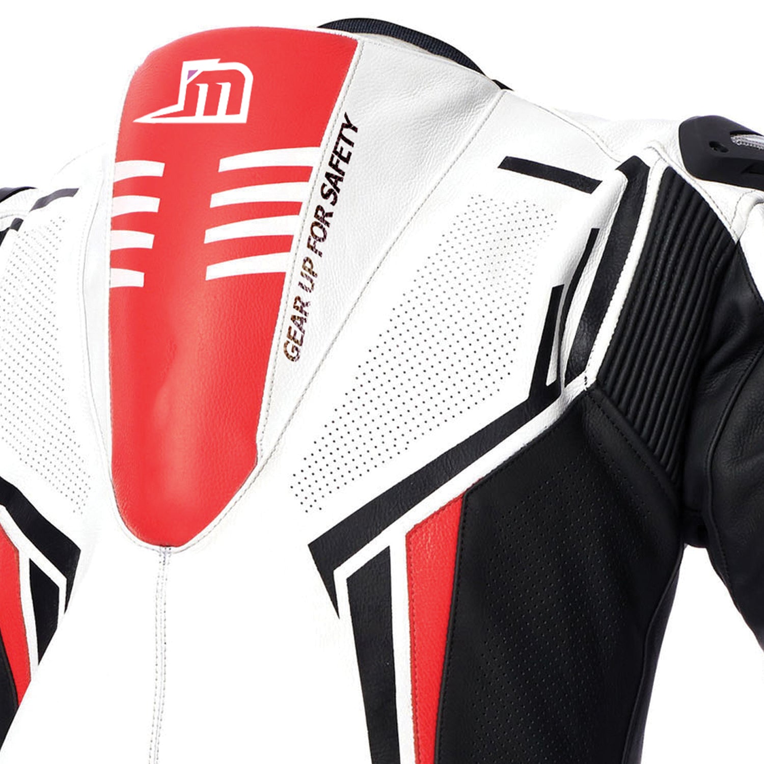 Men ESTORIL One-Piece Motorcycle Leather Suit