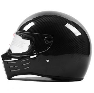 Predator Motorcycle Helmet - Carbon Fiber