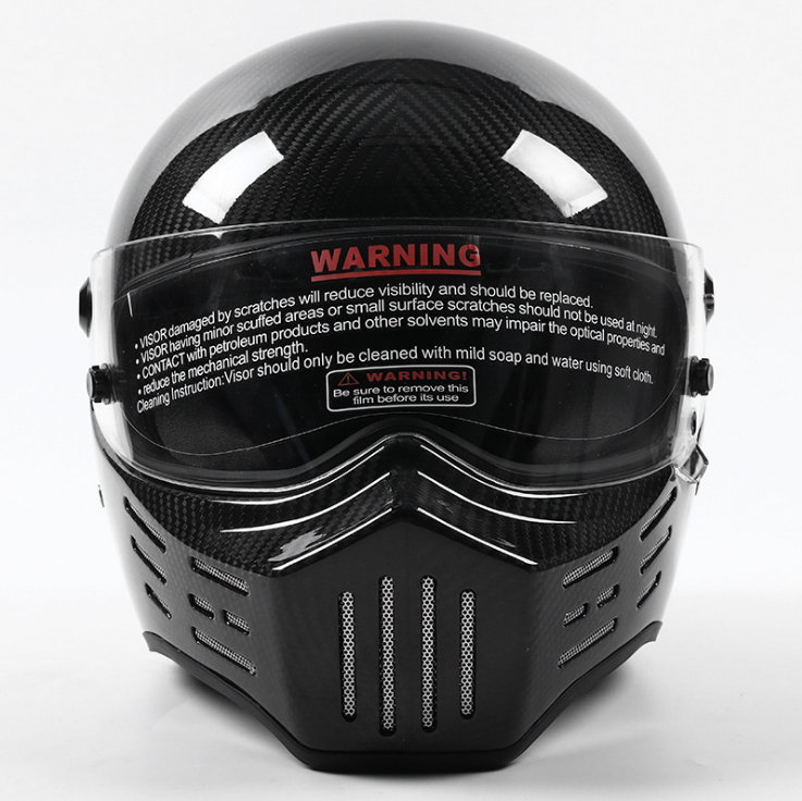 Predator Motorcycle Helmet - Carbon Fiber