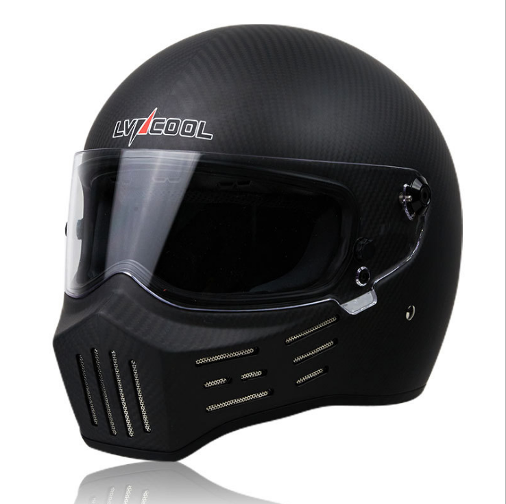 Predator Motorcycle Helmet - Carbon Fiber