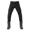 Men Kevlar Motorcycle Jeans Armour MK-4 - Jet Black