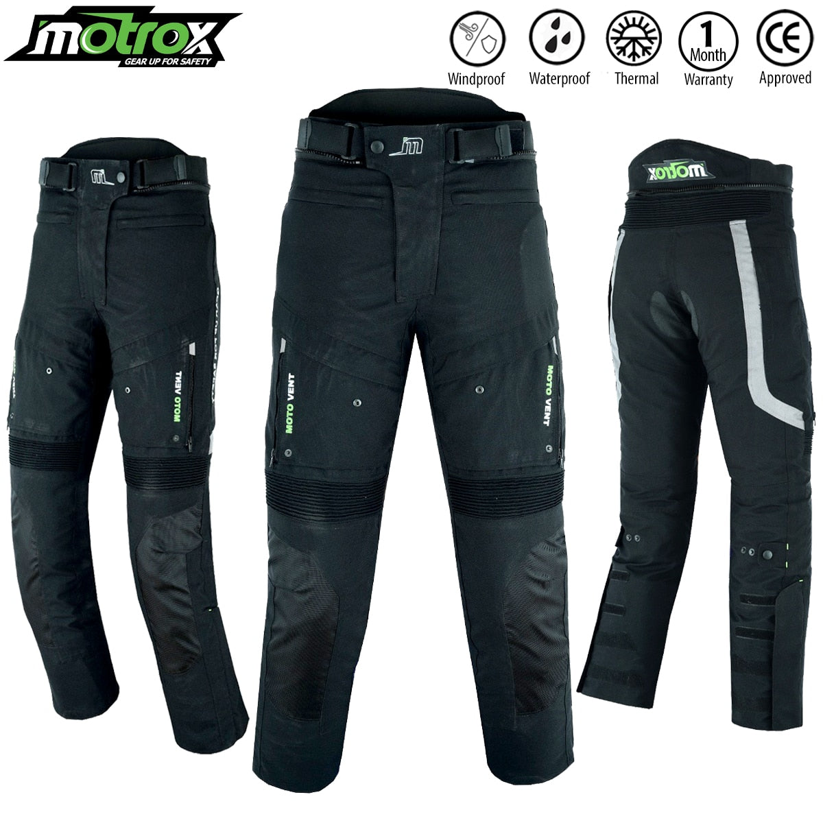 Womens Textile Motorcycle Pants Superior For Touring