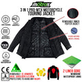 Textile Motorcycle Jacket Thrilling Pro-MTX Racer 3