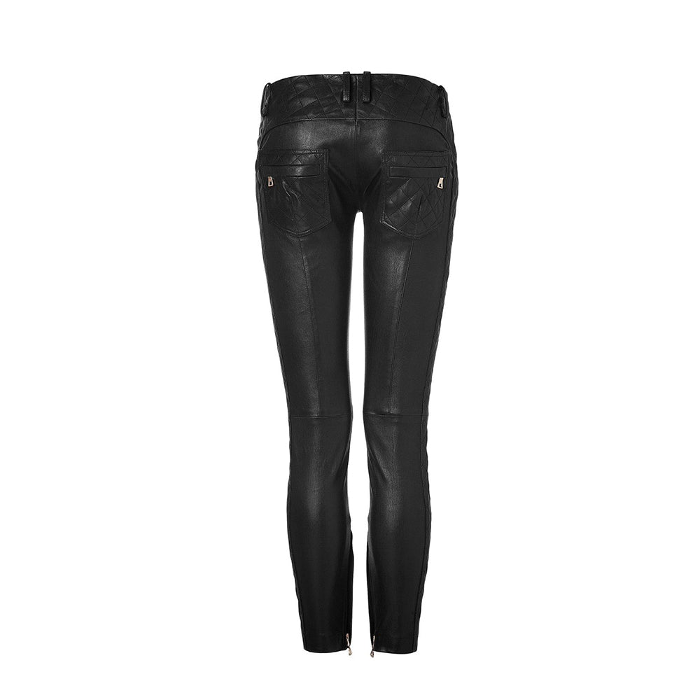 Women Leather Trouser Attractive Skin Fashion Wear