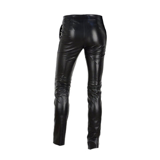 Ladies Leather Trouser Animated Skinny Fashion Wear