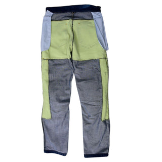 Men Kevlar Motorcycle Jeans Armour MK-4 - Faded Blue
