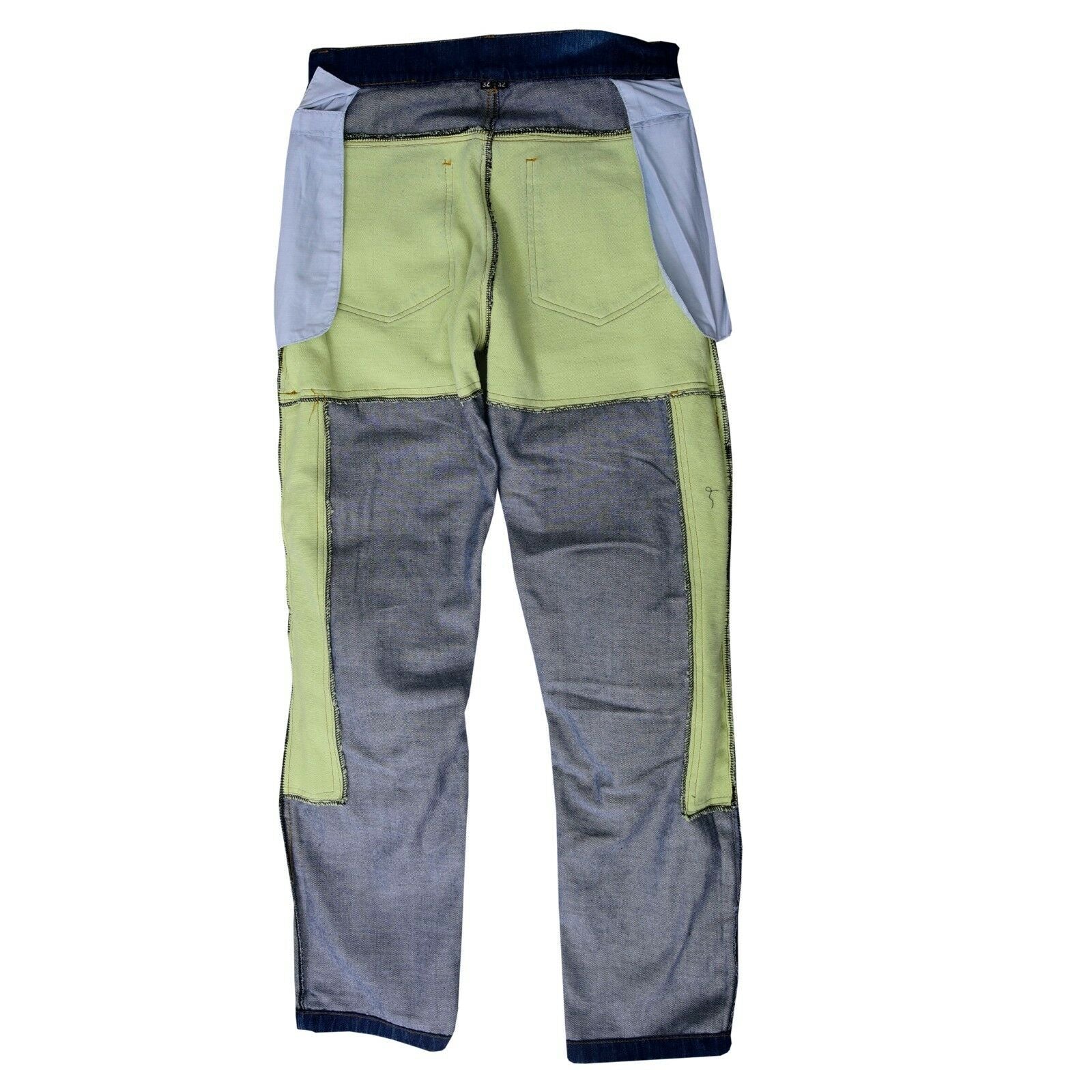 Men Kevlar Motorcycle Jeans Armour MK-4 - Faded Blue