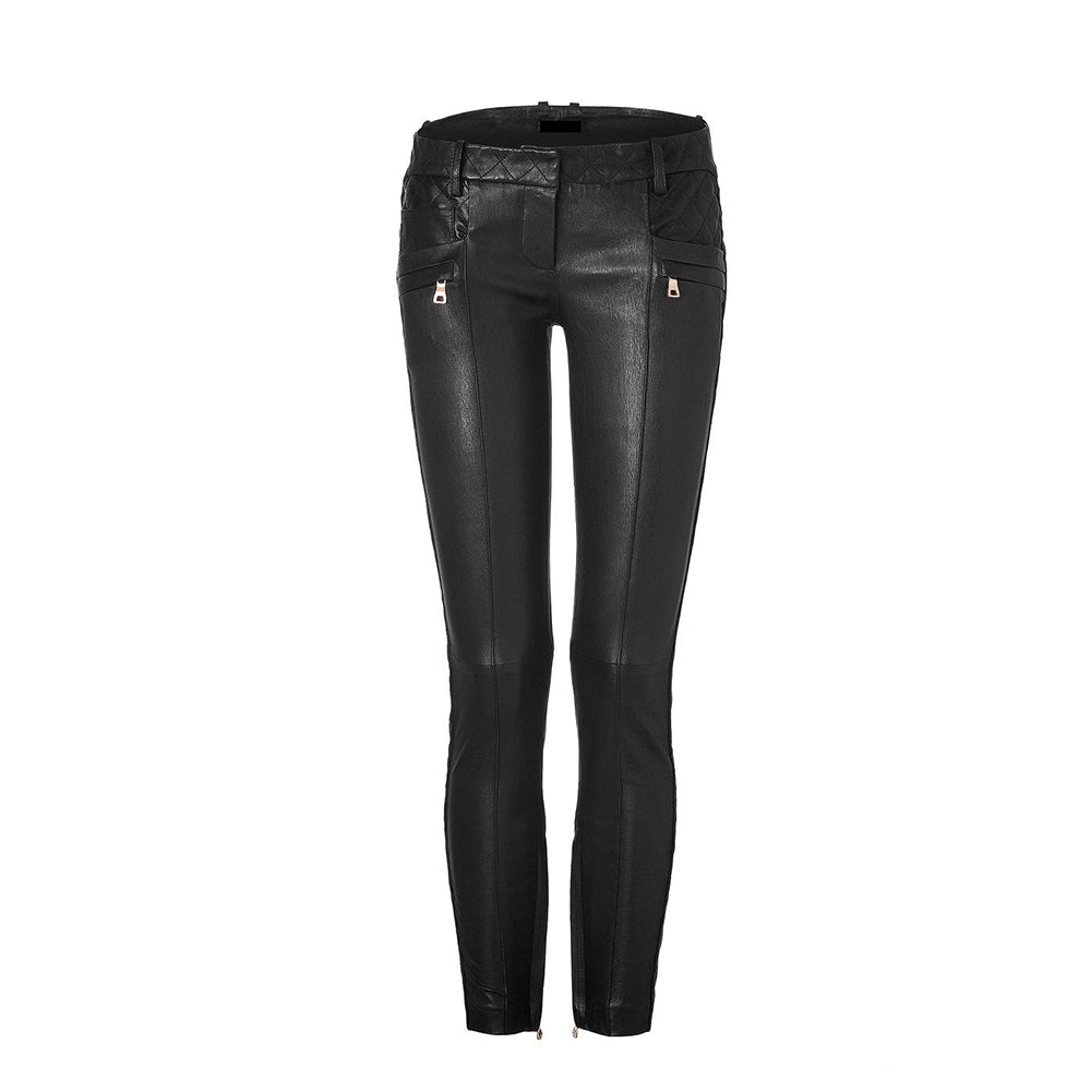 Women Leather Trouser Attractive Skin Fashion Wear