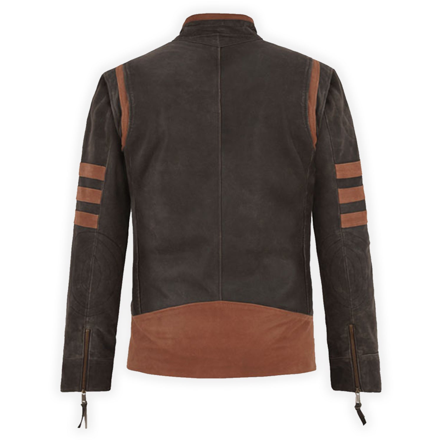Motrox X-Men Origins Wolverine Leather Jacket - BROWN