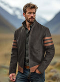 Motrox X-Men Origins Wolverine Leather Jacket - BROWN
